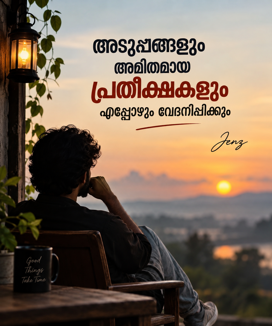 അടുപ്പങ്ങളും അമിതമായ പ്രതീക്ഷകളും എപ്പോഴും വേദനിപ്പിക്കും ​— Jenz