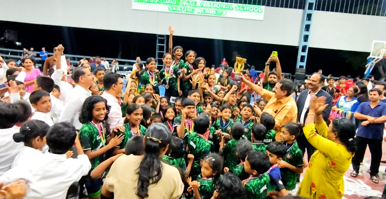 റോളര്‍ സ്കേറ്റിങ്ങ് – ഡോ. രാജു ഡേവിസ് ഇന്‍റര്‍നാഷണല്‍ സ്കൂള്‍ ചാമ്പ്യന്‍മാര്‍