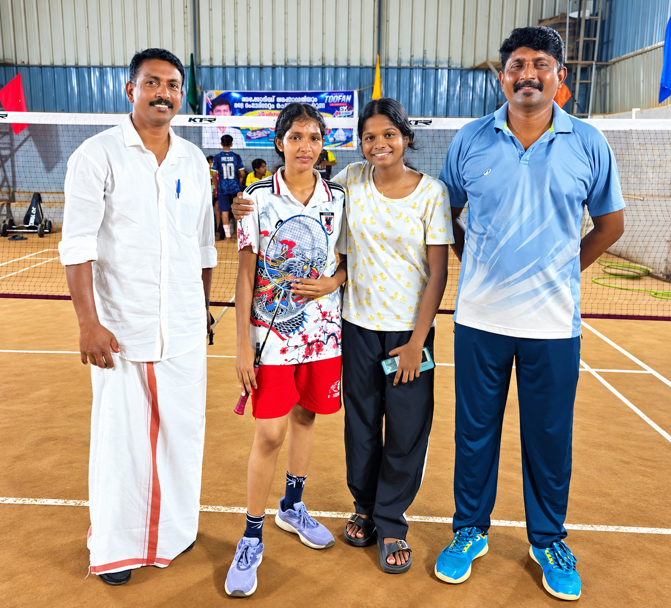 കേരളോത്സവം 2026: ബാഡ്മിന്റൺ വനിത ഡബിൾസിൽ തിളങ്ങി ഗീതാഞ്ജലിയും കൃഷ്ണപ്രിയ്യയും